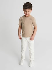 Piedra - Camiseta con cuello redondo Bless de Reiss - Imagen 3 de 5