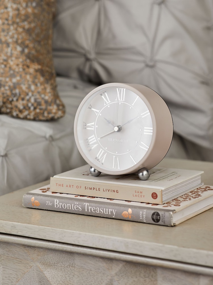 Silver Mini Alarm Clock - Image 1 of 4