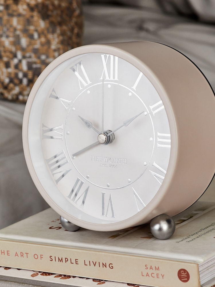 Silver Mini Alarm Clock - Image 2 of 4