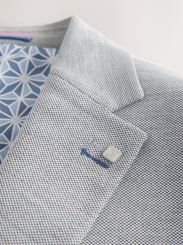 Grey Motionflex Stretch Jersey Blazer - Image 13 of 17