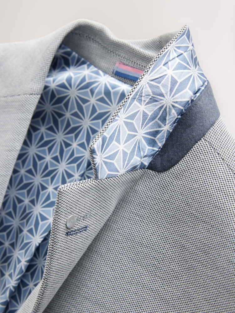 Grey Motionflex Stretch Jersey Blazer - Image 14 of 17