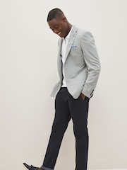 Grey Motionflex Stretch Jersey Blazer - Image 3 of 16