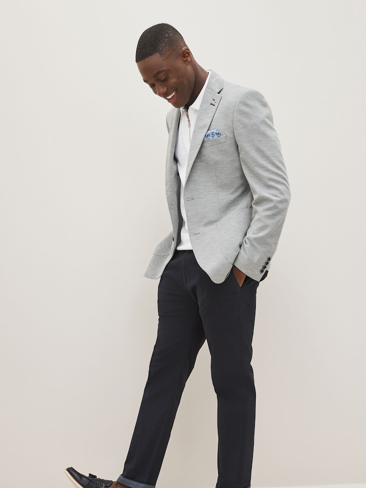 Grey Motionflex Stretch Jersey Blazer - Image 3 of 17