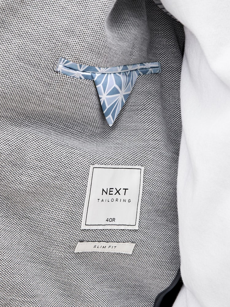 Grey Motionflex Stretch Jersey Blazer - Image 8 of 17