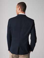 Navy Blue Motionflex Stretch Jersey Blazer - Image 3 of 10