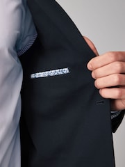 Navy Blue Motionflex Stretch Jersey Blazer - Image 5 of 10
