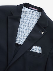 Navy Blue Motionflex Stretch Jersey Blazer - Image 7 of 10