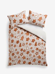 Vzorec božič flis duvet pokrov in blazina set - Slika 4 iz 4