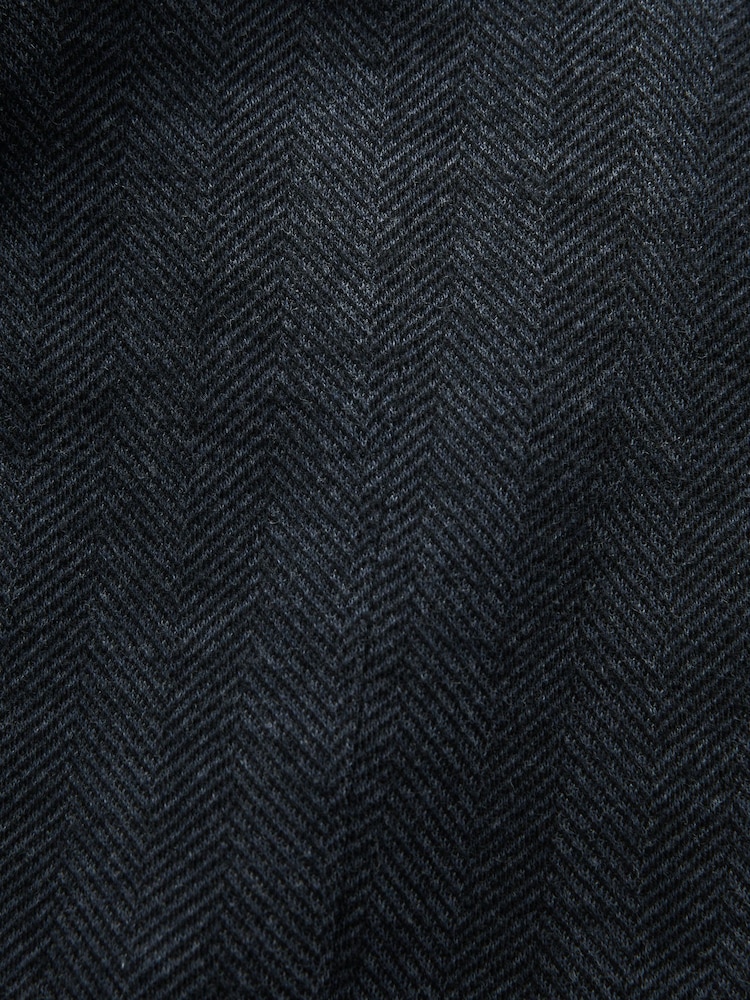 Blue/Navy Signature Motionflex Italian Wool Blend Blazer - Image 13 of 13