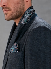Blue/Navy Signature Motionflex Italian Wool Blend Blazer - Image 5 of 13