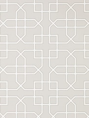 Sanderson Grey Hampton Trellis 10.05M Wallpaper - Image 1 of 1