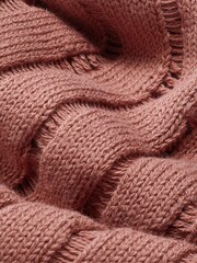 Pink - Grunge Strick-Tanktop mit Ziernähten - Bild 6 von 6