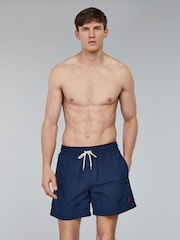 Polo Ralph Lauren Navy Traveller Swim Shorts - Image 1 of 6