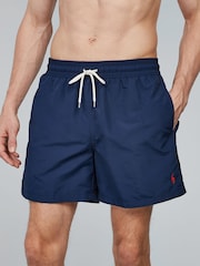 Polo Ralph Lauren Navy Traveller Swim Shorts - Image 2 of 6