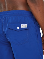 Polo Ralph Lauren Blue Traveller Swim Shorts - Image 4 of 5