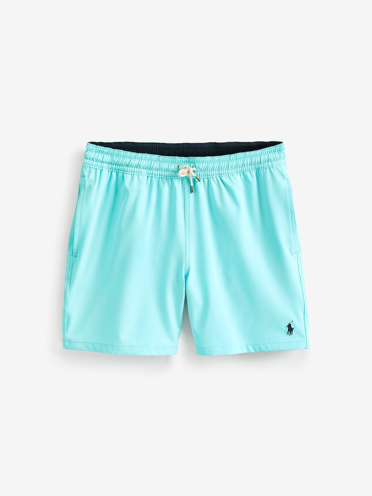 Polo Ralph Lauren Hammond Blue Traveller Swim Shorts - Image 4 of 4