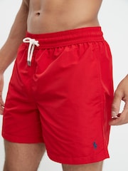 Polo Ralph Lauren Red Traveller Swim Shorts - Image 4 of 6