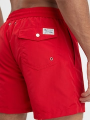 Polo Ralph Lauren Red Traveller Swim Shorts - Image 5 of 6