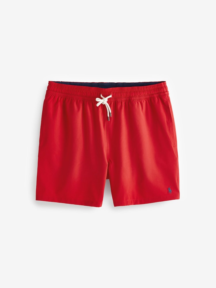 Polo Ralph Lauren Red Traveller Swim Shorts - Image 6 of 6