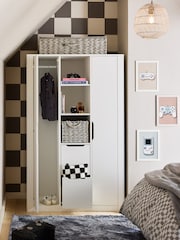 White Compton Kids Triple Wardrobe - Image 2 of 11