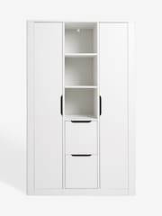 White Compton Kids Triple Wardrobe - Image 6 of 11