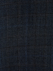 Blue Regular Fit Check Signature Suit Jacket - Image 11 of 13