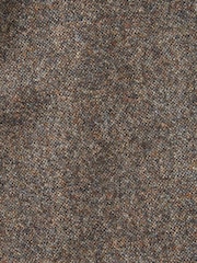 Taupe Regular Fit Signature Moons British Fabric Textured Waistcoat - Image 8 of 9