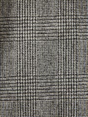 Grey Double Breasted Signature EA Matthews British Fabric Check Suit Jacket - Image 14 of 15