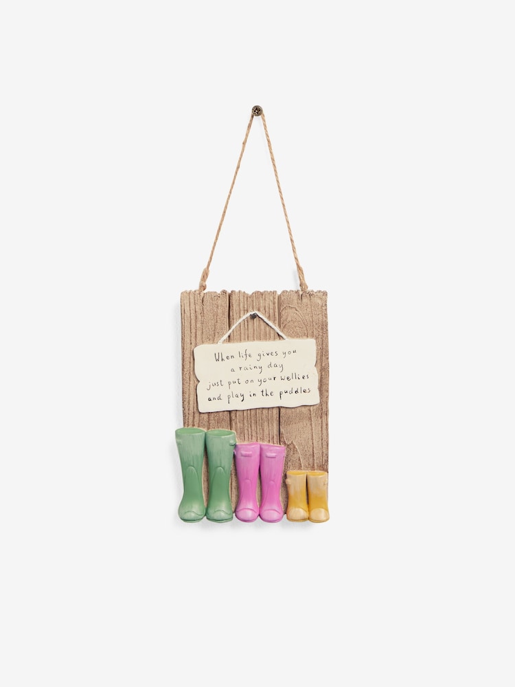 Bright Welly Boot Hanging Decoration - Image 4 of 5