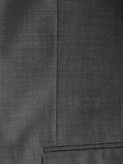 Grey Slim Fit Signature Zignone Italian Fabric Suit Jacket - Image 10 of 11