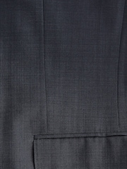 Blue Slim Fit Signature Zignone Italian Fabric Suit Jacket - Image 11 of 12
