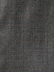 Charcoal Grey Regular Fit Signature TG Di Fabio Italian Fabric Check Suit Jacket - Image 8 of 11