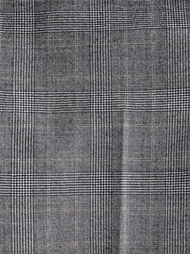 Grey Slim Fit Signature Cerruti Wool Check Suit Trousers - Image 10 of 11