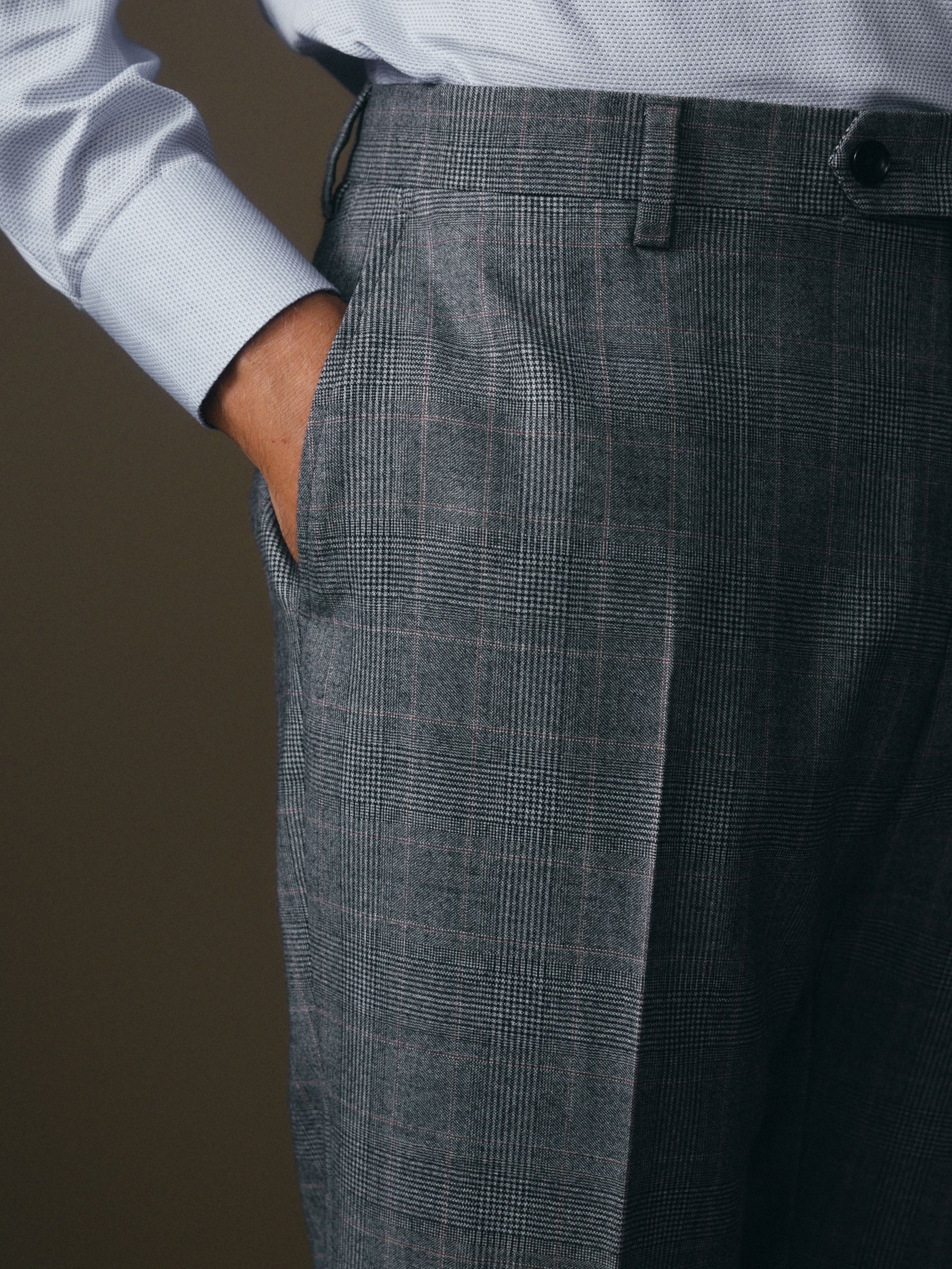 Buy Grey Slim Fit Signature Cerruti Wool Check Suit Trousers Buy Grey Slim Fit Signature Cerruti Wool Check Suit Trousers