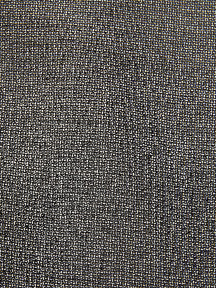 Grey Slim Fit Signature Marzotto Italian Fabric Textured Suit: Trousers - Image 11 of 11