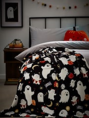 Black Halloween Throw - Image 1 of 4