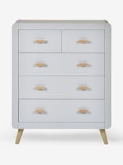 Grey Alix Kids 5 Drawer Chest of Drawers - Image 3 of 7