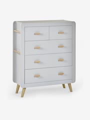 Grey Alix Kids 5 Drawer Chest of Drawers - Image 5 of 7