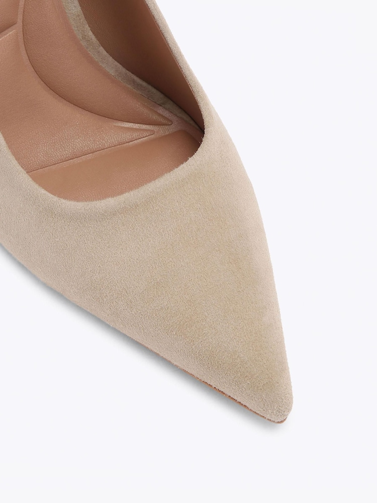 Carvela Nude Incanto Court Shoes - Image 5 of 5 Carvela Nude Incanto Court Shoes - Image 5 of 5