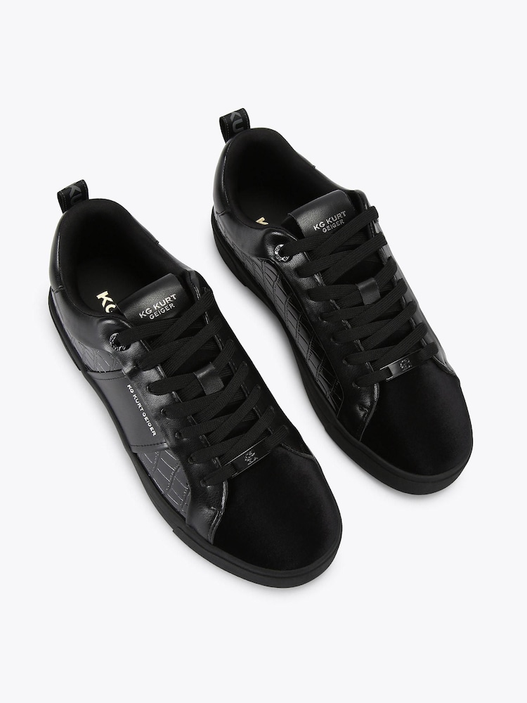 KG Kurt Geiger Black Noah Trainers - Image 2 of 4