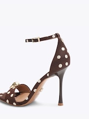 Carvela Brown Incanto Polka Sandals - Image 2 of 4
