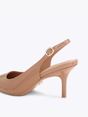 Carvela Beige Spirit Sling Shoes - Image 4 of 4