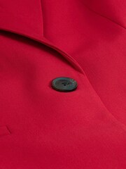 Rot - Tailored Einreihiger Blazer - Bild 6 von 6