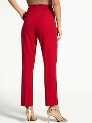 Red Tailored Slim Trousers - Image 3 of 6