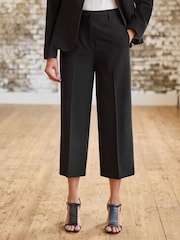 Black Tailored Culotte Trousers - Image 2 of 6