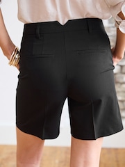 Schwarz - Figurbetonte Shorts - Bild 3 von 6