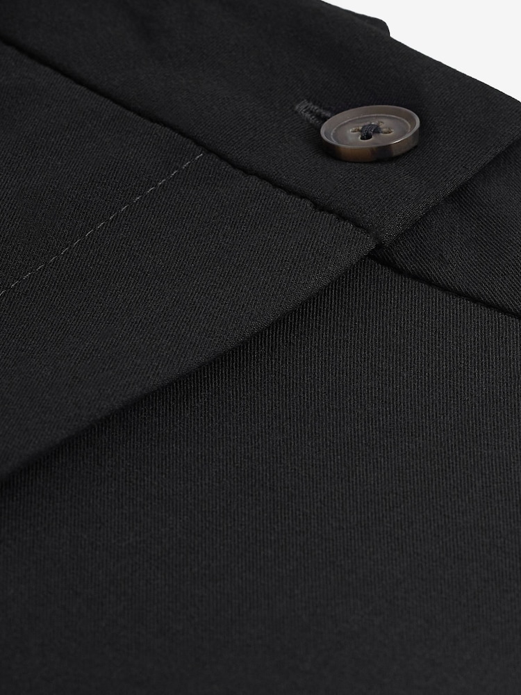 Schwarz - Figurbetonte Shorts - Bild 6 von 6