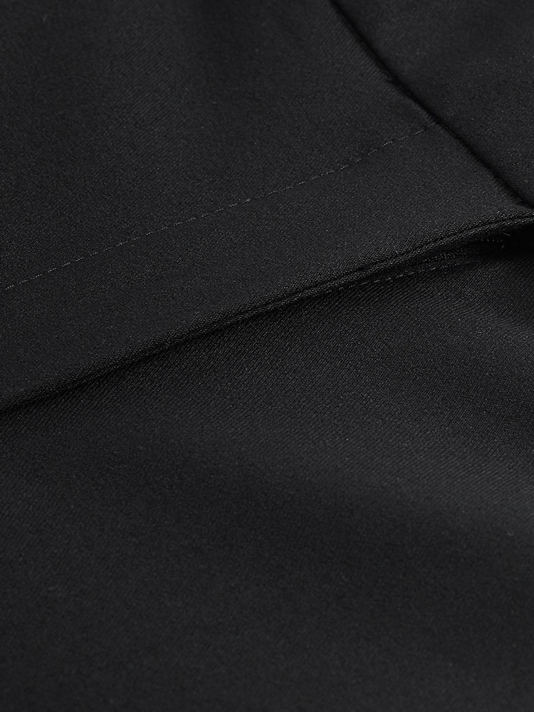Black Tailored Stretch Wide Leg Trousers - Image 7 of 7