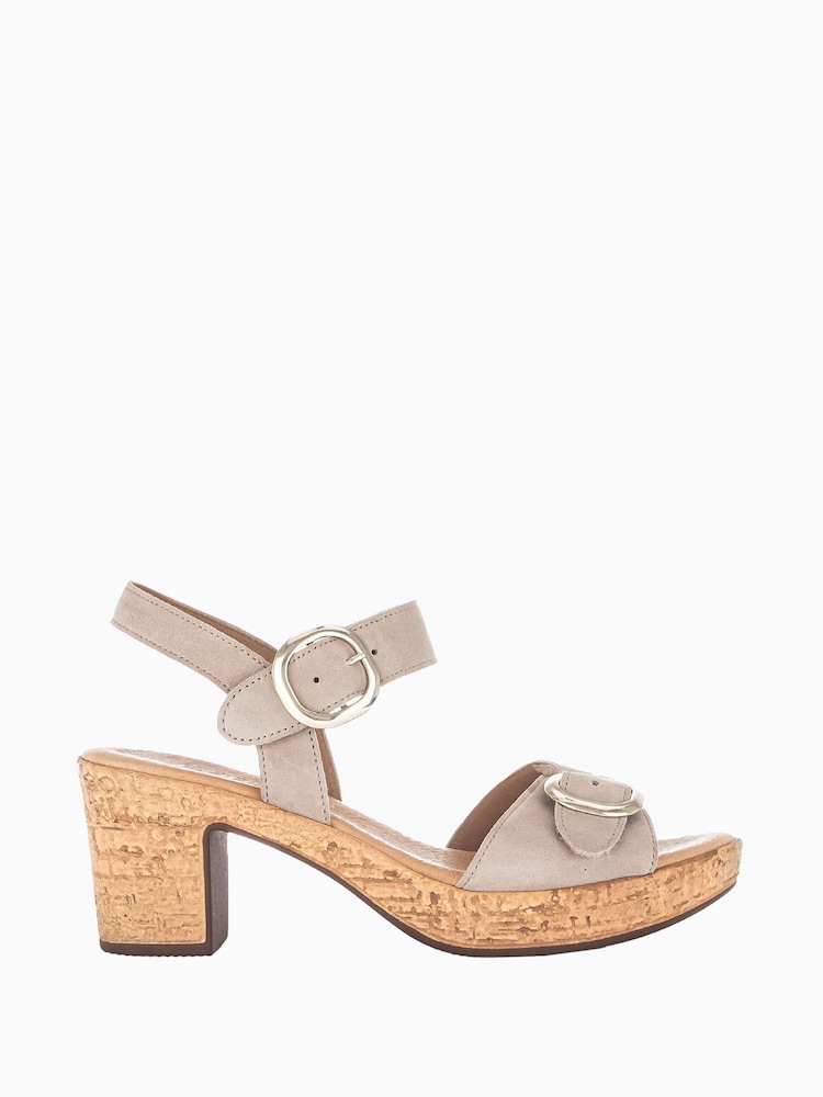 Gabor Fantastica Leather Open Toe Sandals - Image 1 of 5 Gabor Fantastica Leather Open Toe Sandals - Image 1 of 5