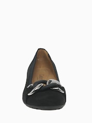 Gabor Sabia Suede Ballerina Shoes - Image 5 of 7